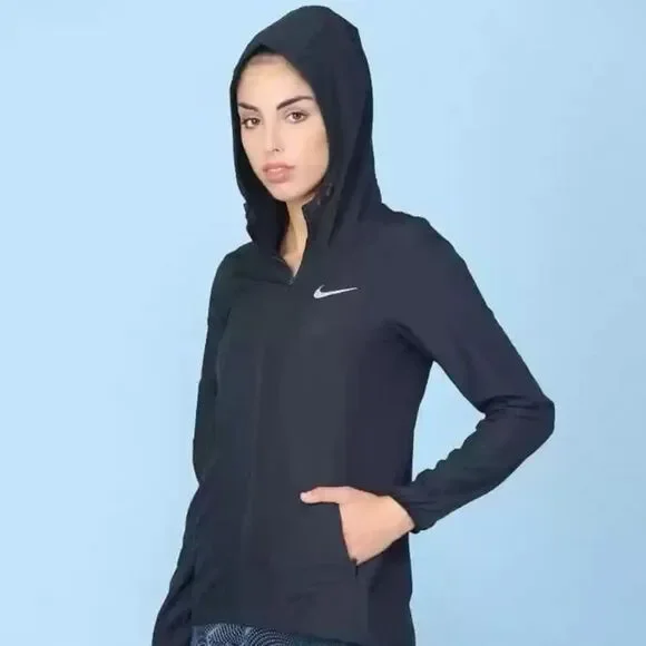 Nike element hoodie full zip collared bbl jacket - Picture 2 of 5